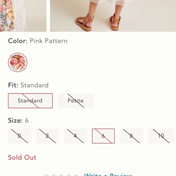 Farm Rio Lilith Dress Size 6 - Picture 8 of 13